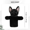 thumbnail image 4 of Simulation Various Types of Puppies Plush Sleeve Hand Puppet Stuffed Doll Toy Kids, 4 of 9
