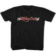 thumbnail image 1 of T-Shirt Jeunesse Noir avec Logo Motley Crue Rouge et Blanc, 1 of 2