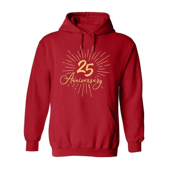 Anniversary 25 Hoodie Men -Image by Shutterstock, Male Small
