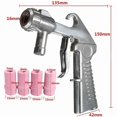 thumbnail image 2 of Air Sandblasting Gun with 4 Ceramic Nozzles Sandblasting Gun, Pneumatic Sandblaster Kit, 2 of 5