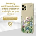thumbnail image 2 of TPU Clear Case for iPhone 13 Mini with Flower Bouquet design phone cover, 2 of 7