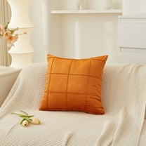 AuroraX Plush Throw Pillow Covers Brushed 18x18 Inch Decorative Yellow Pillow Covers Soft Indoor Hypoallergenic Art Deco Lines Cushion Cases Livingroom,Room Decor