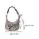 thumbnail image 4 of Bolso Mano Ocio Elegante para Mujer Exterior Con Lazo Color Sólido, 4 of 9