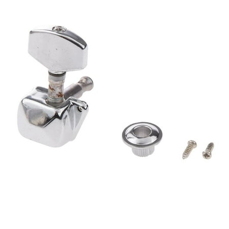 Left Half-Closed Plug Tuning Heads Machine String for Electric / Acoustic Guitars