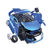 Audi TT Coupe Blue Snap Together (Skill 1) Painted Plastic Model Car Kit by Airfix Quickbuild.