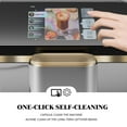 thumbnail image 6 of AOILE 1-Piece Fully Automatic Coffee Machine – ABS+PC Construction, Automatic Milk Frothing, TFT Screen, High-End Model, 120V/60Hz/1350W, US Standard, Gold/Grey, 6 of 8