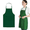 Army Green, variant on Bxaolu Apron Work Apron Kitchen Food Waist Hanging Neck