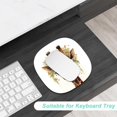 thumbnail image 3 of TRAHOO-Small Mouse Pad 6.6 Inch, Takes up Wrist and Mouse Space, Waterproof Compact Mini Mouse Mat for Laptop Computer Wireless Mouse Keyboard Home Office Travel,Giraffes, 3 of 4