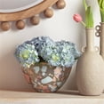 thumbnail image 2 of Jamie Young Co Watercolor Medium Modern Glass Bowl in Multi-Color, 2 of 5
