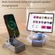 thumbnail image 2 of Soporte para Teléfono Móvil Soporte para Teléfono Móvil Plegable Portátil con Altavoz Bluetooth Carga de Teléfono Móvil, 2 of 5