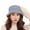 Blue, variant on Women's Lamb Wool Fisherman Hat, Winter Warm Fleece Lined Fisherman Hat for Women, Outdoor Winter Hat for Women, Cold Weather Beanie Hat for Daily Wear and Street Style - Beige