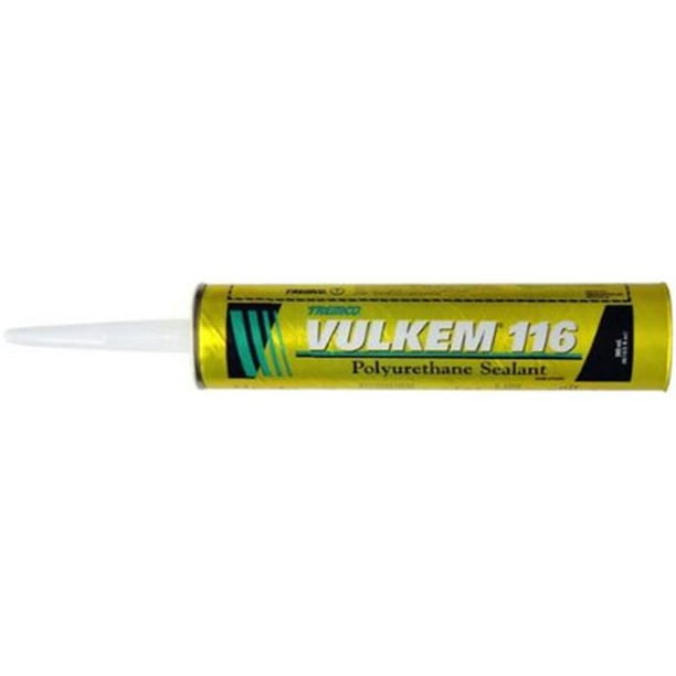 RL Wurz 7706700 116 Vulkem White Polyurethane Caulk 10.1 fl. oz