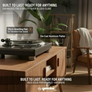 Gemini TT-5000 Direct Drive DJ Turntable for Vinyl Records