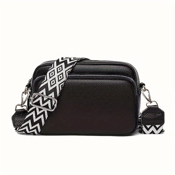 New women's small square bag, multi-functional PU travel wallet and phone bag, casual solid color small tote bag