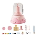 thumbnail image 2 of Tachiuwa Kids Electric Pottery Wheel Set Craft Making Kit Diy Creative Education Toys Children in Parents Interactive Toy Ceramic Machine Pink with 10 Clay, 2 of 9