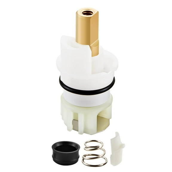 Faucet Stem Replacement Faucet Stem Part Faucet Stem Assembly with Seat and Spring ABS for Faucet RP25513