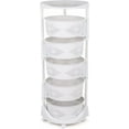 thumbnail image 4 of MONIPA 5 Tier Floor-Standing Multi-Layer Kitchen Storage Rack Storage Rack-Rotating Vegetable Rack for Kitchen Living Room Toilet, 4 of 8