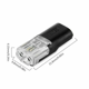 thumbnail image 4 of Conector Enchufable de Doble Cable + Hebilla de Bloqueo, Sin Corte de Pelado de Cables Conector LED de 2 VíAs y 2 para AWG 20-24 40 Piezas, 4 of 5