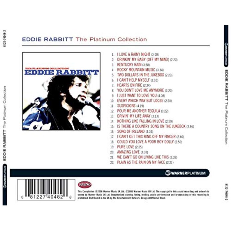 AOR CD Eddie RABBITT② Eddie Rabbitt - Number One Hits - Amazon.com Music