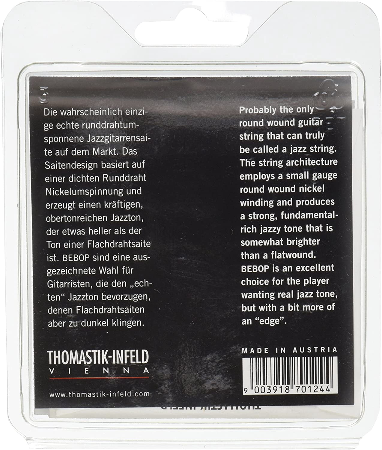 Thomastik BB114 Medium Jazz BeBop Guitar Strings
