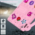 thumbnail image 5 of TECH CIRCLE for iPad 9th/8th/7th Gen 10.2" Kids Case,Cartoon Panda Shockproof Rugged Lightweight Convertible Handles Stand Kid Friendly Case with Pencil Holder for iPad 10.2 2021/2020/2019,Pink, 5 of 7