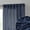 Navy Blue, variant on THD Charlotte Faux Linen Semi Sheer Light Filtering Transparent Back Tab Rod Pocket Lightweight Window Curtains Drapery Panels Bedroom, Dining Room & Living Room, 2 Panels
