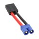 thumbnail image 2 of Cable macho EC3, conector reutilizable, diseño final, carcasa de seguridad, conector macho EC3 a hembra de 86mm/3,4 pulgadas para juguetes RC, 2 of 10