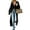 Black, variant on PUWEI Women's Long Chunky Knit Cardigans V Neck Button Down Sweater Coat Trendy Maxi Sweater Dress