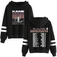 thumbnail image 2 of Kane Brown High Road Tour 2025 Pullover Hoodies Pocketless Parallel Bars Sleeve Streetwear, 2 of 6