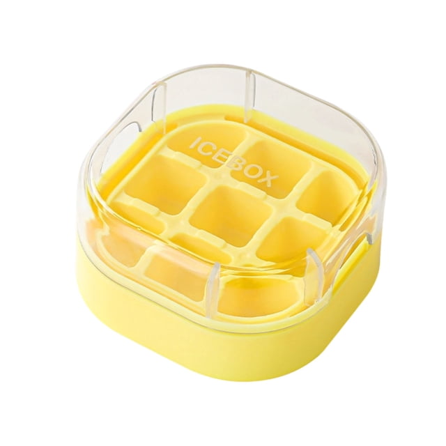 fheaev Household Ice Box Convenient Press One Second Ice Nine Box Mini Ice Making Artifact Film Tool