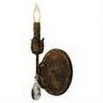 thumbnail image 2 of Meyda 150002 5 in. Antonia 1 Light Wall Sconce, Chocolate & Gold, 2 of 2