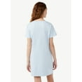 thumbnail image 5 of Free Assembly Women's Mini T-Shirt Dress with Short Sleeves, 5 of 5