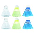 thumbnail image 1 of Franklin Sports Volants de Badminton Birdies pour Débutants / Multicolore, Lot de 6, 1 of 4