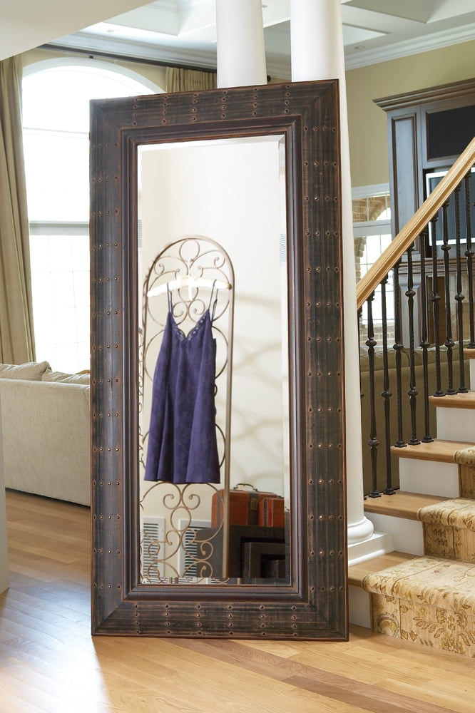 Tyler Dillon Brown Full Length Decorative Pamela Mirror - 40" x 84" x 3"
