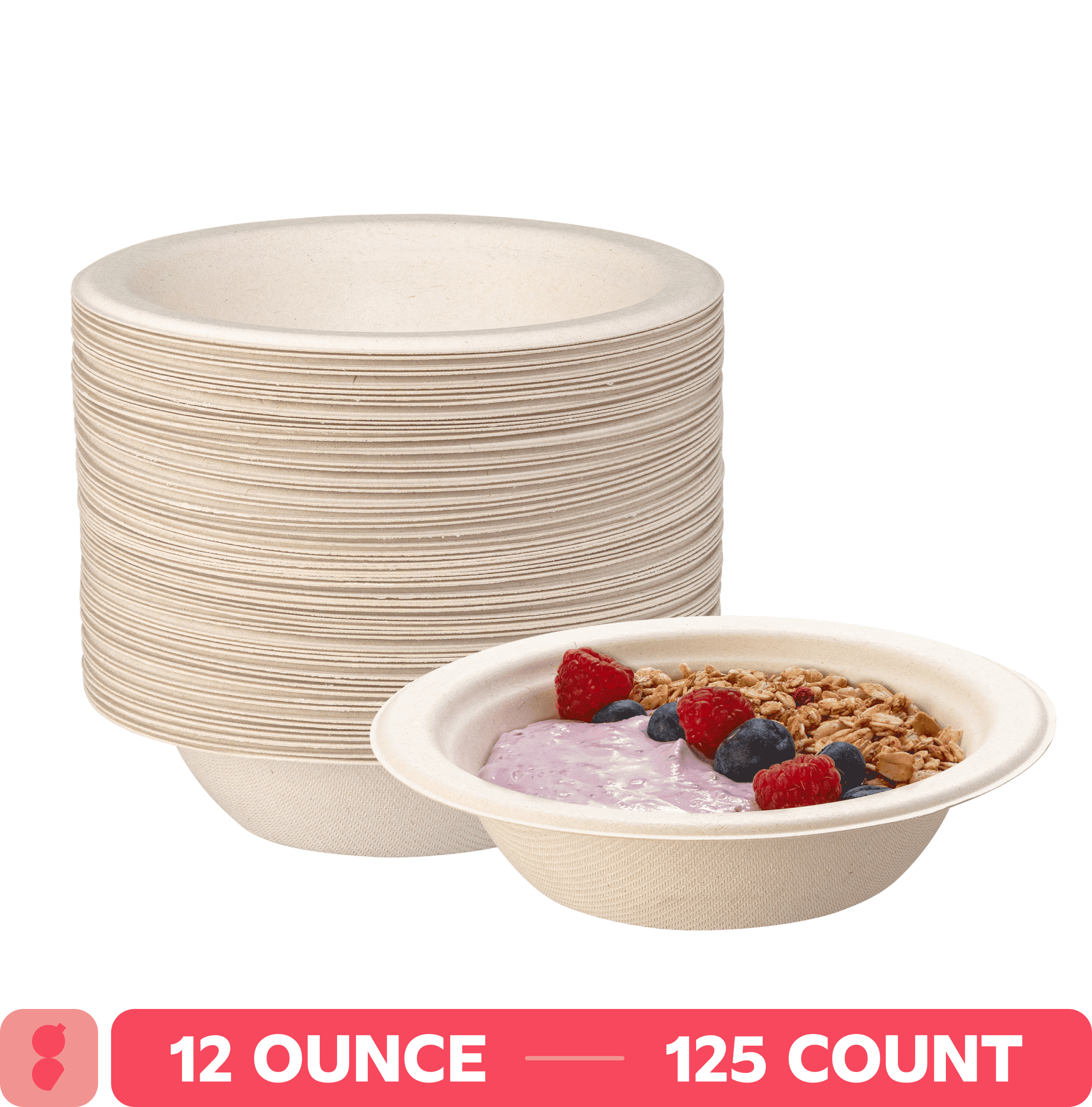 Hefty Super Weight Foam Plates, 8 7/8 in, Soak-Proof, Bulk