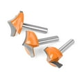 thumbnail image 3 of 1-3pcs Shank Woodworking Router Bit Set ,Tip Engraving Router Bit Door Plate Numerical Control Engraving Machine Tools ,Great Multi-Purpose Application, 3 of 3