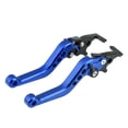 thumbnail image 3 of Ymiko 1 Pair/2pc Motorcycle Scooter CNC Aluminum Modification Double Disc Brake Lever, 3 of 8