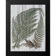 thumbnail image 2 of Studio W 15x18 Black Modern Framed Museum Art Print Titled - Rustic Greenery I, 2 of 5