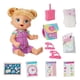 thumbnail image 1 of Baby Alive Time for School Juego de muñecas para bebé, 12 pulgadas, juguetes de regreso a la escuela para niñas y niños, cabello rubio, regalos preescolares para niños, a partir de 3 años (exclusivo d, 1 of 5