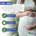 thumbnail image 4 of America Medic & Science Ova-Max Prenatal Vitamins for Women (120 Capsules) Boosts Fertility and Ovulation | Pregnancy Aid and Female Preconception Supplements with CoQ10, Folic Acid, and Myo-Inositol, 4 of 7