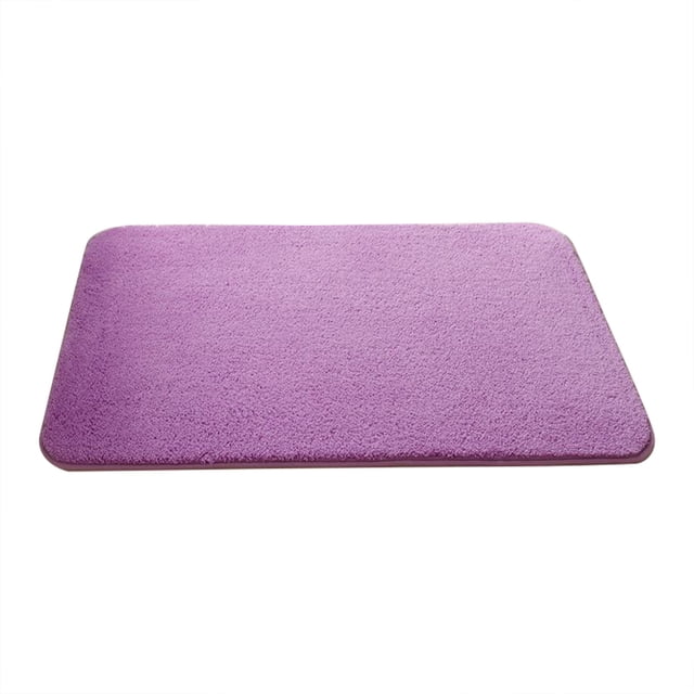 Bath Rugs, Plush Thick And Soft Cut Pile Bathroom Mats Super Absorbent Quick Drying, Machine Washable Bathroom Decor, Rubber Backed Bathroom Mats for Bathroom Floor Home, Kitchen, Hotel, 31x19IN