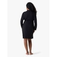 thumbnail image 4 of Ingrid & Isabel For Every Belly Women's Maternity Ribbed Robe, Sizes S-XXXL, 4 of 8