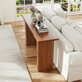 thumbnail image 6 of 60 Inch Wood Console Table, Sofa Table Behind The Couch, Farmhouse Entryway Table for Hallway, Living Room, 6 of 9