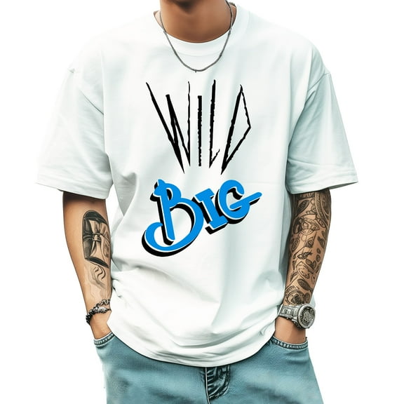 Graphic Tees for Men Summer New Print Casual Tee Fashion Trend Sports Shirt Select