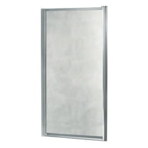 Craft Main Tdsw2565-Ob Tides 65" High X 25" Wide Hinged Framed Shower Door - Silver