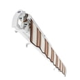 thumbnail image 6 of Awntech 16 Ft Maui Manual Heavy Duty Patio Retractable Awning (192in x 9.25in x 120in), Brown/Tan/Terracotta Multi, 6 of 9