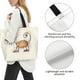 thumbnail image 3 of Balery Brown Cat Cartoon Bolsa Tote Estilo Estético con Cremalleras, Bolsa de Hombro, Bolsa de Compras Grande y Plegable, 3 of 8
