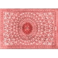 thumbnail image 1 of Ahgly Company Indoor Rectangle Medallion Red Traditional Area Rugs, 2' x 4', 1 of 4