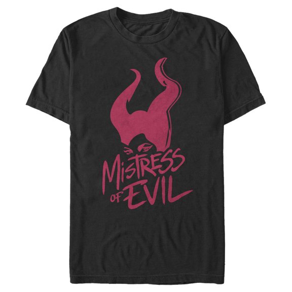 Men's Maleficent: Mistress of All Evil Marker Eyes  Graphic Tee Black X Large