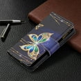 thumbnail image 5 of Wallet Case for iPhone 13 Pro Max, PU Leather Flip Folio Magnetic Closure Slim Shell Dual Layer Heavy Duty Protective Bumper Card Holder Wrist Strap for Apple iPhone 13 Pro Max,Jewelry Butterfly, 5 of 7